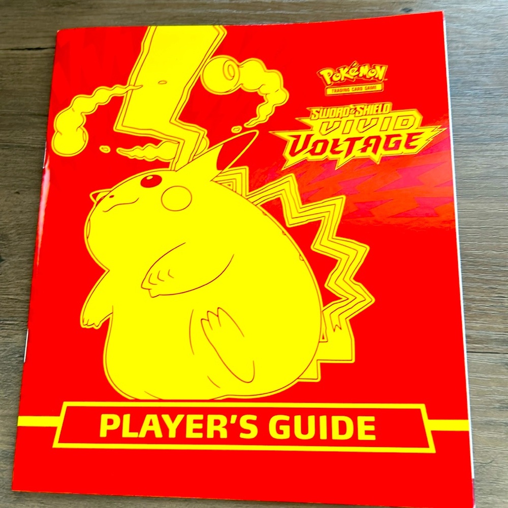POKÉMON PLAYERS GUIDE SWORD & SHIELD VIVID VOLTAGE EXCELLENT CONDITION
